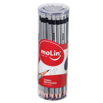 LAPIS PRETO OFFICE SILVER TB48 (13336)