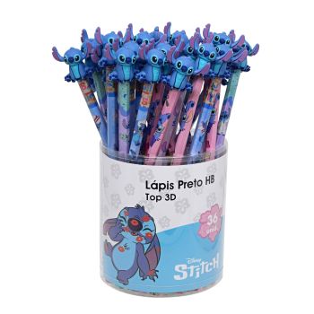 LAPIS PRETO TOP 3D STITCH PT36 (31327)