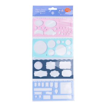 REGUA STENCIL BY SOF BO C/4 (31690N)