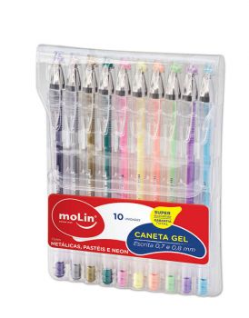 CAN GEL NEON/META BT C/10 COR (03246)